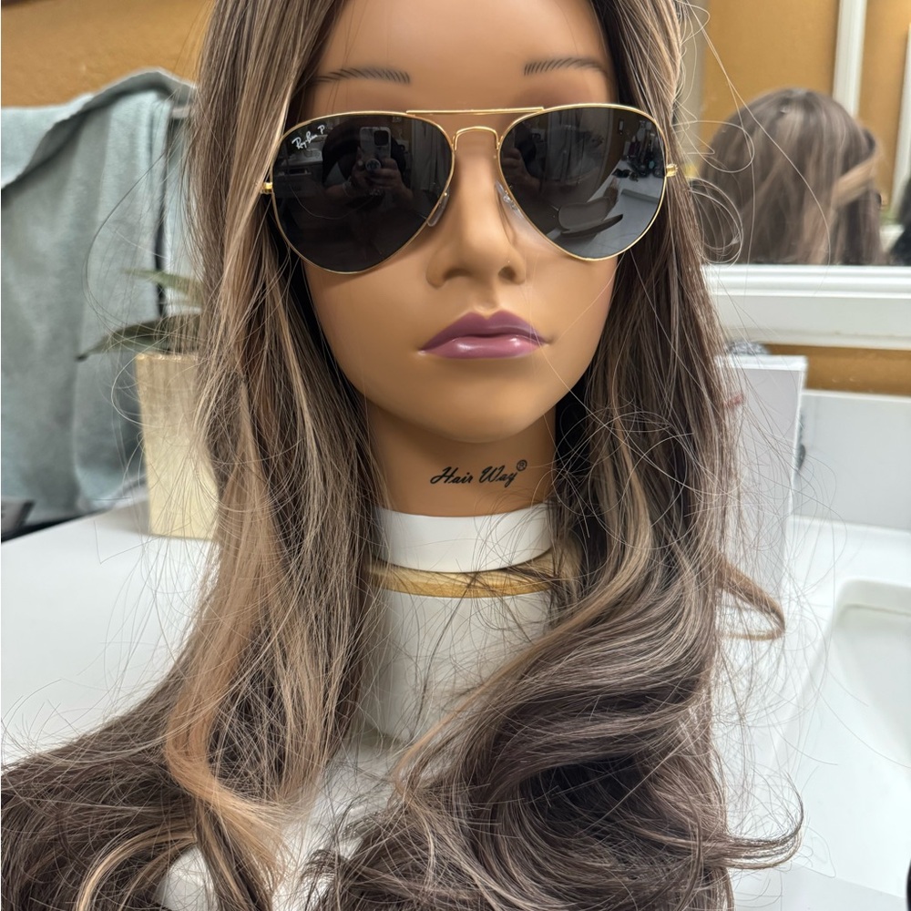 Ray-Ban Gold Frame Aviator Sunglasses Large Frames Vintage - Picture 6 of 14